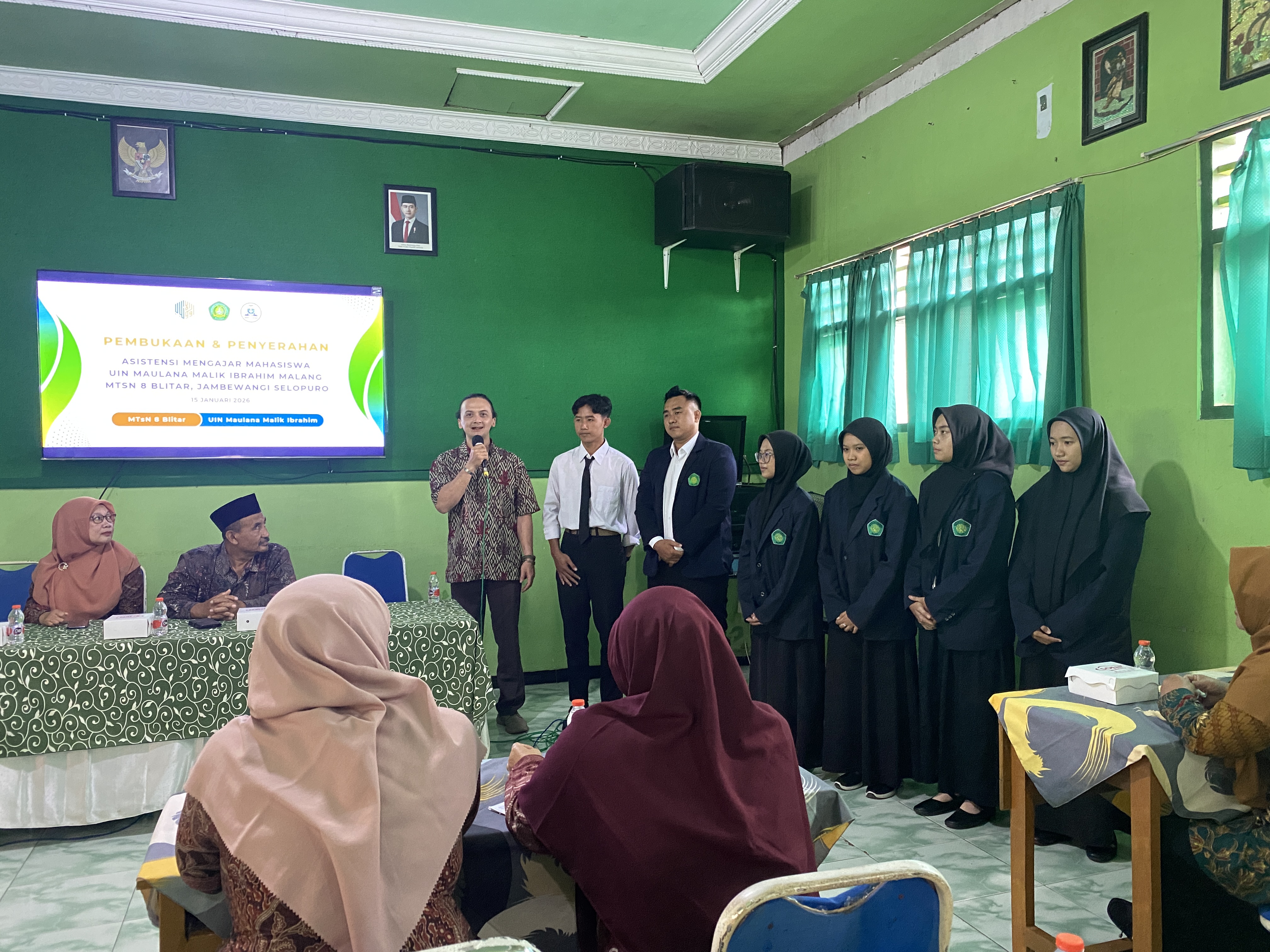 MTsN 8 Blitar Terima Mahasiswa Asistensi Mengajar UIN Malang